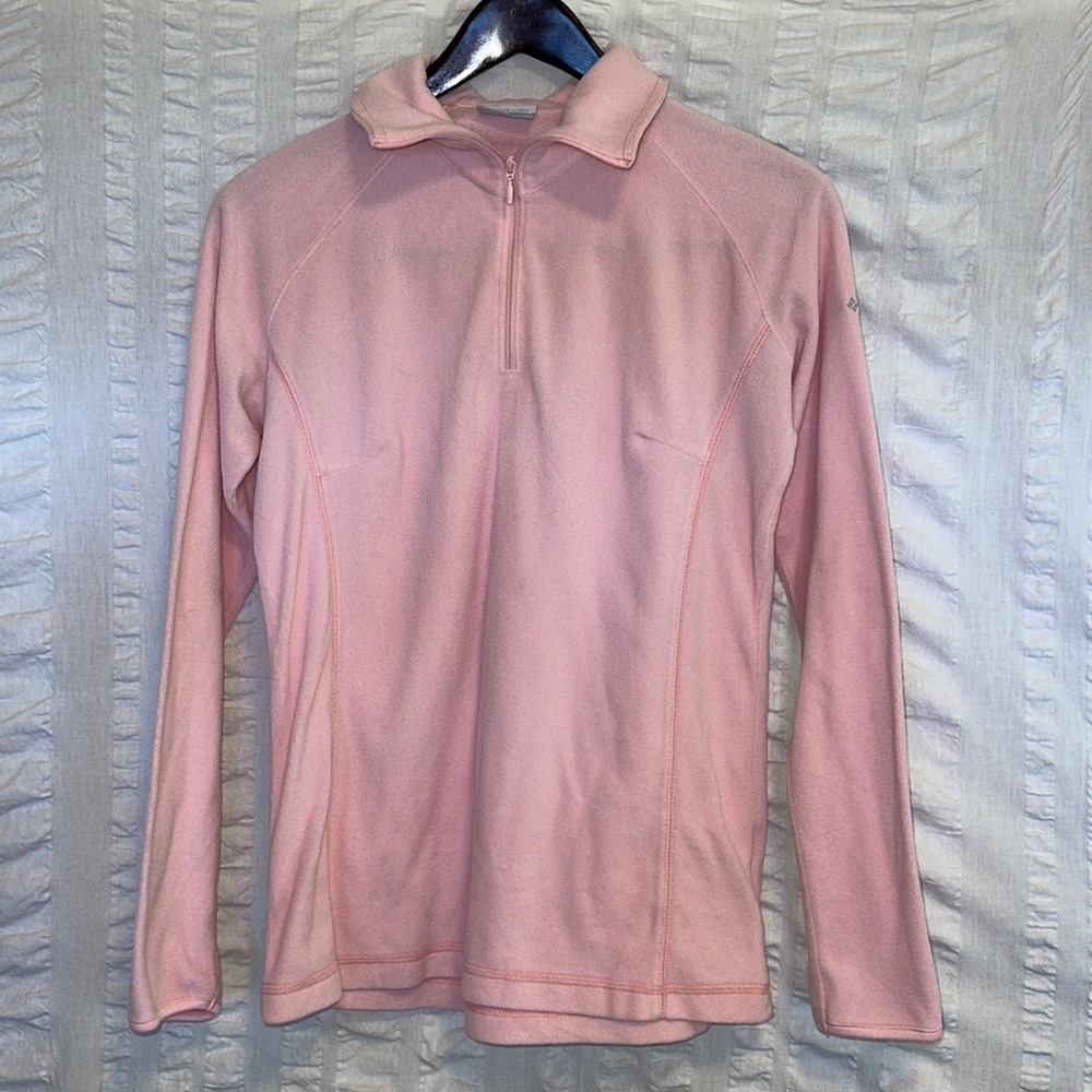 Columbia Pink Fitness Fleece Pullover